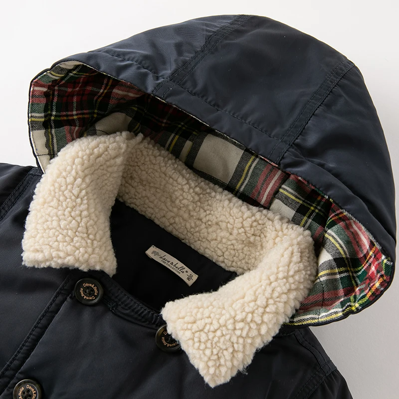 Dave Bella Children Parkas Winter Jacket For Boys Girls Warm Top Coat Kids Padding Jacket DB4222966 - Image 4