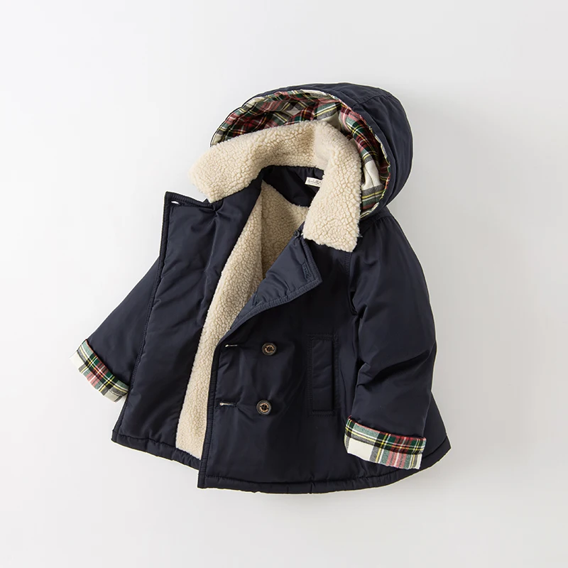 Dave Bella Children Parkas Winter Jacket For Boys Girls Warm Top Coat Kids Padding Jacket DB4222966 - Image 3