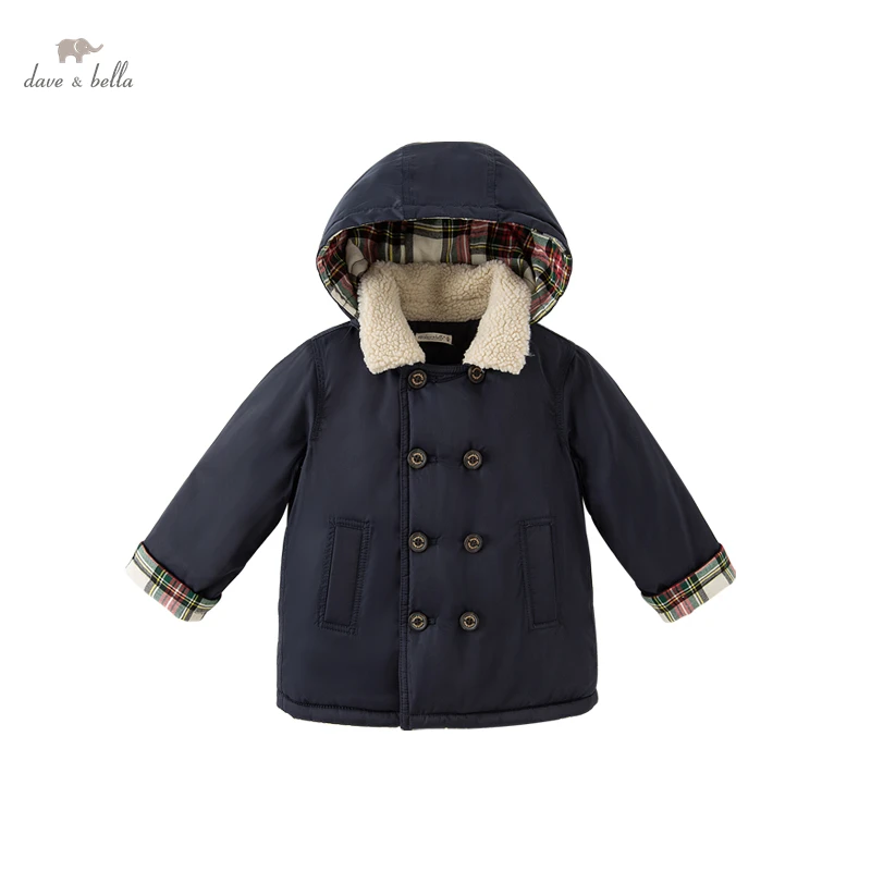 Dave Bella Children Parkas Winter Jacket For Boys Girls Warm Top Coat Kids Padding Jacket DB4222966 - Image 2