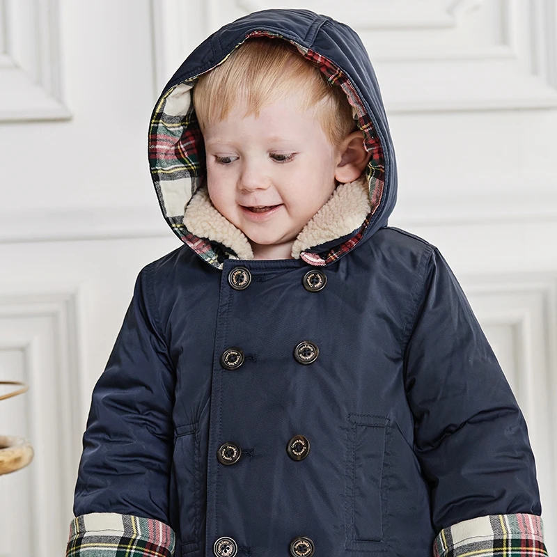 Dave Bella Children Parkas Winter Jacket For Boys Girls Warm Top Coat Kids Padding Jacket DB4222966 - Image 6